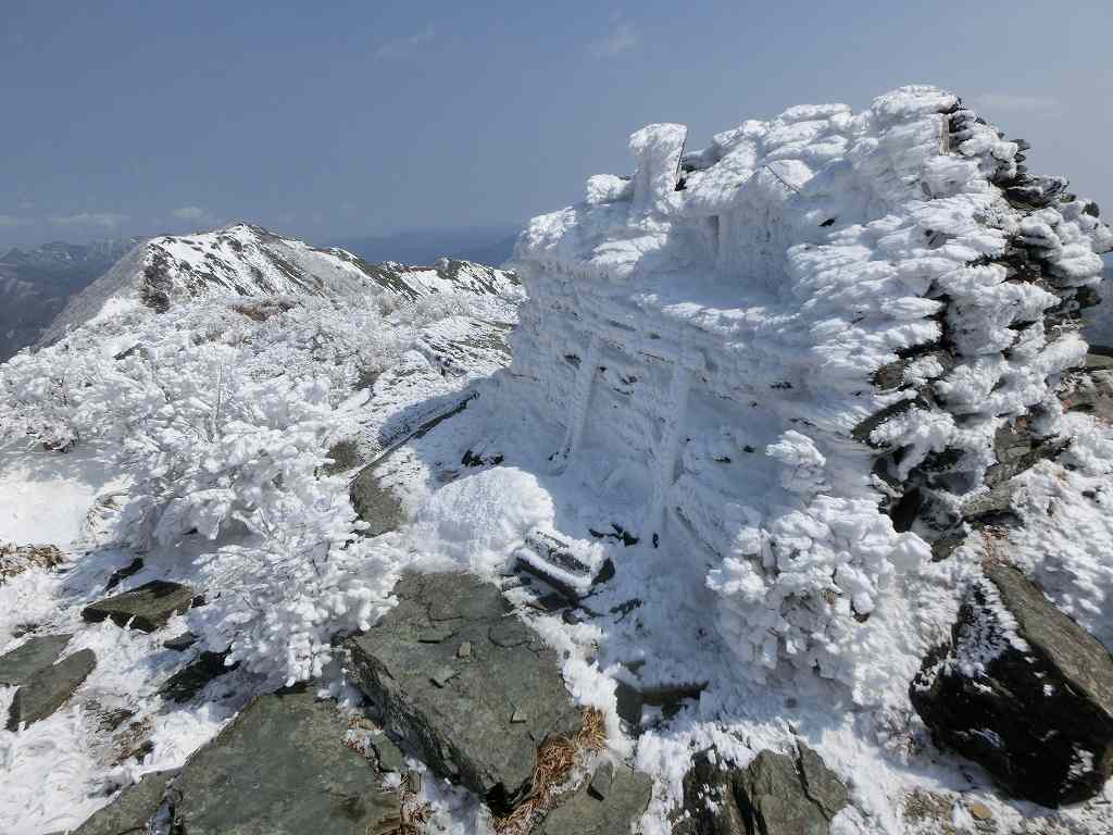 笹ヶ峰　北面直登ルート　　チチ山_b0124306_18572478.jpg