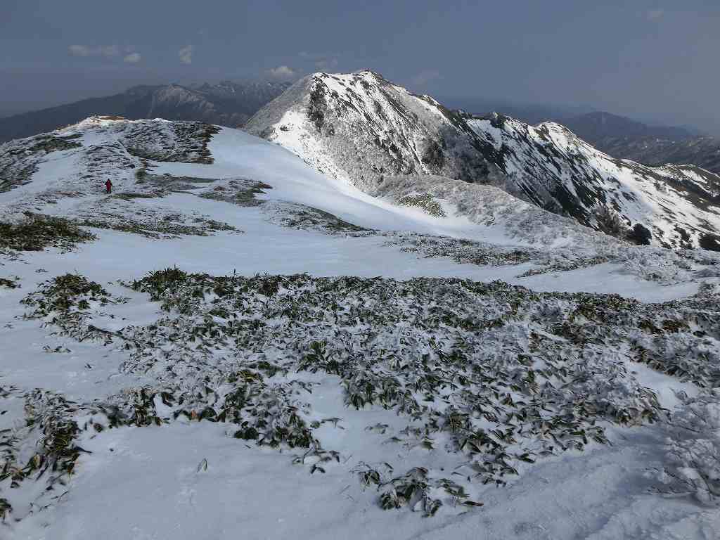 笹ヶ峰　北面直登ルート　　チチ山_b0124306_198201.jpg