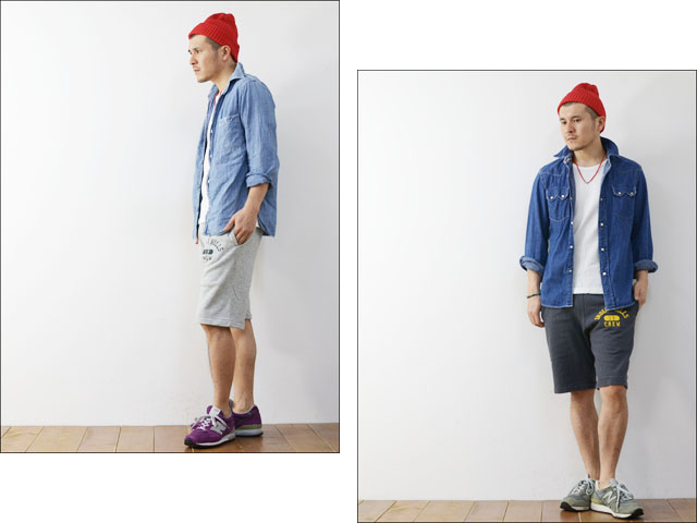 CHAMPION [チャンピオン] SWEAT SHORT PANTS [C3-D507] スウェットショートパンツ MEN\'S _f0051306_1841355.jpg