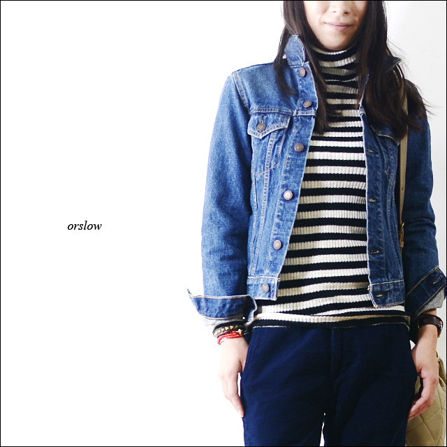 orslow [オアスロウ] 3RD DENIM JACKET [デニムジャケット] 13oz ORIGINAL DENIM [00-6005] LADY\'S_f0051306_22554014.jpg