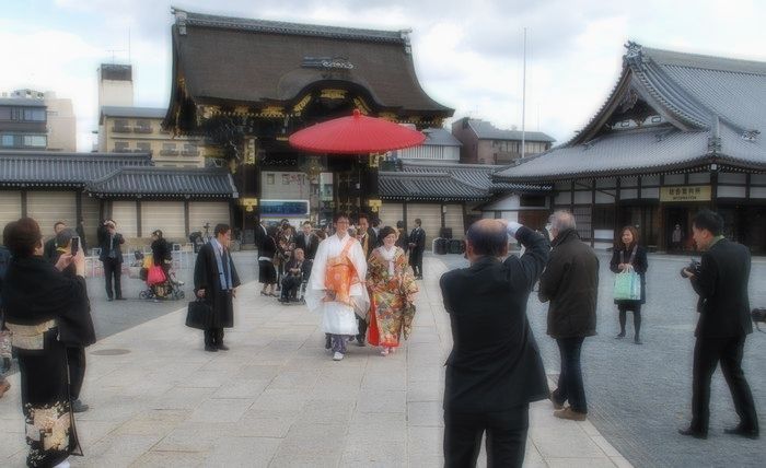 ヤックンの仏前結婚式 京都 西本願寺にて ジャガーと龍の日々