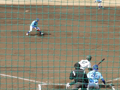 日体大対東農大 3月9日 オープン戦 前半_b0166128_1345224.jpg