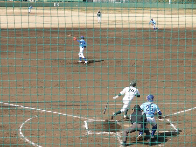 日体大対東農大 3月9日 オープン戦 前半_b0166128_13495346.jpg