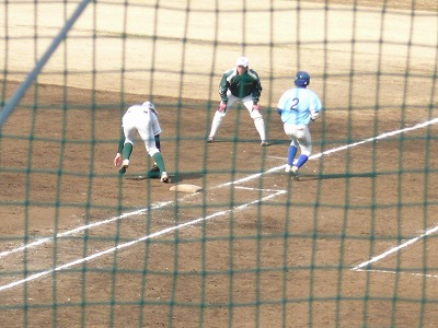 日体大対東農大 3月9日 オープン戦 後半_b0166128_18323444.jpg