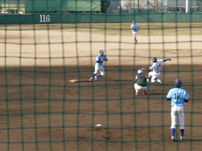 日体大対東農大 3月9日 オープン戦 後半_b0166128_20542256.jpg