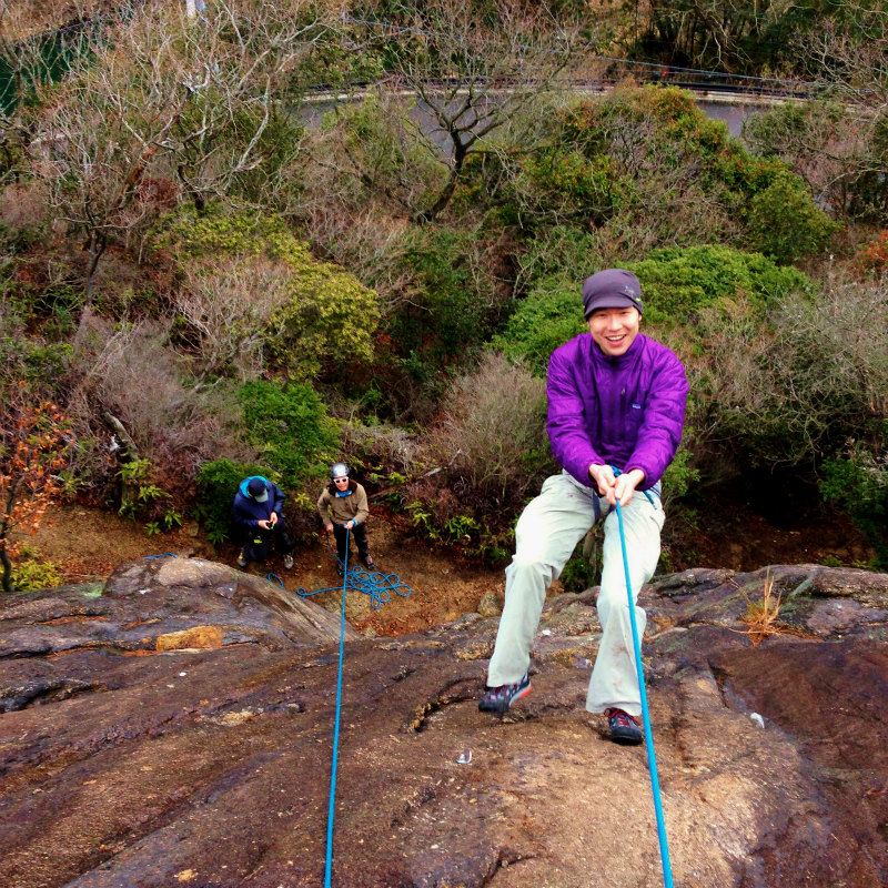 Scrambling in Myogoiwa 名号岩_b0220886_955332.jpg