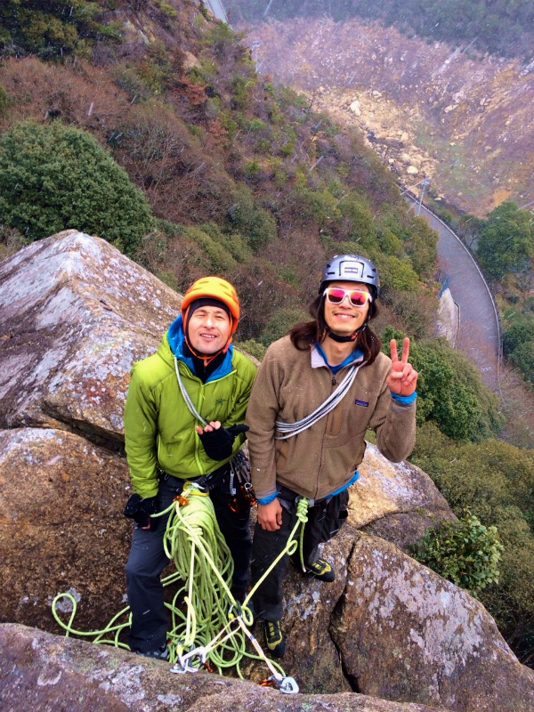 Scrambling in Myogoiwa 名号岩_b0220886_9574549.jpg