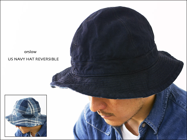 orslow[オアスロウ] US NAVY HAT REVERSIBLE [03-001-201]  MEN\'S/LADY\'S_f0051306_2303631.jpg