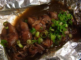 ホタルイカ酒盗焼き_f0157910_15541286.jpg