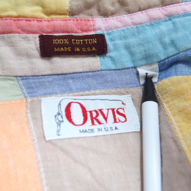 ORVIS パッチワークシャツ_d0318514_20275963.jpg