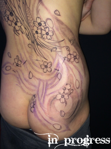 Mucha tattoo! バックピースオーダーcomplete! | 栃木県小山市
