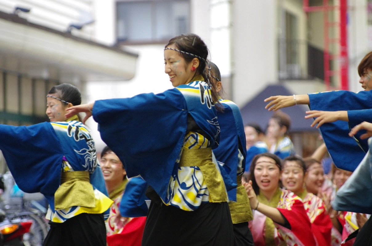 龍馬よさこい２０１３二日目その７（四天王寺大学YOSAKOIソーラン部　仏喜踊）_a0009554_0212158.jpg