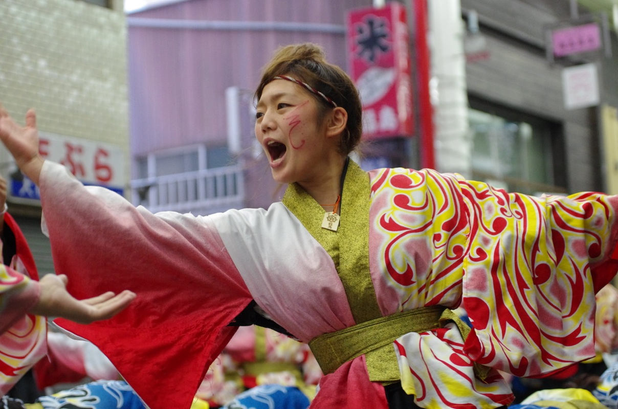 龍馬よさこい２０１３二日目その７（四天王寺大学YOSAKOIソーラン部　仏喜踊）_a0009554_03654.jpg