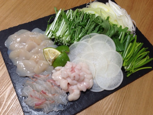 魚しゃぶしゃぶのごはん : エリンゲル日記