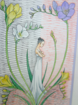 山吹あらら原画展、後半へ折返しです。_a0017350_3434621.jpg