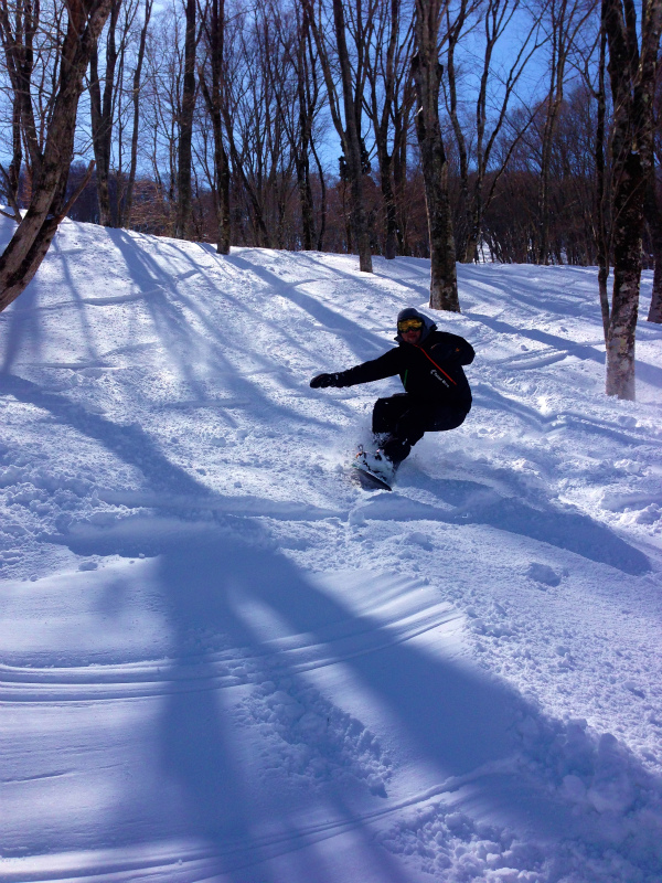 兵庫県 某所 Last Powder Session in Hyogo 2014/03/11_b0220886_12323819.jpg