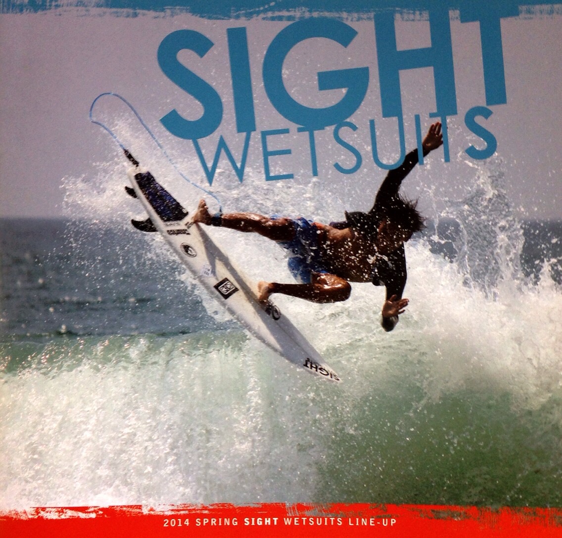 SIGHT ウエットスーツ２０１４SPRING/SUMMER : SURFCO NEWS