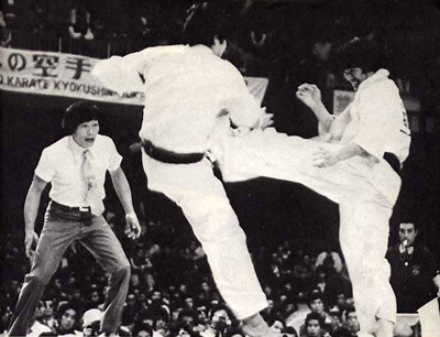 憧れの二宮師範 実戦カラテ 大阪拳友会