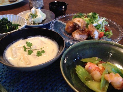 アスパラの缶詰のスープ_c0069247_21521575.jpg