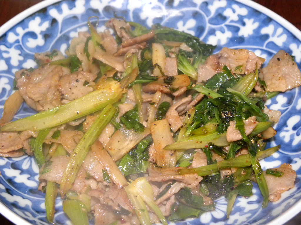 炒め物2品_c0162773_11151566.jpg