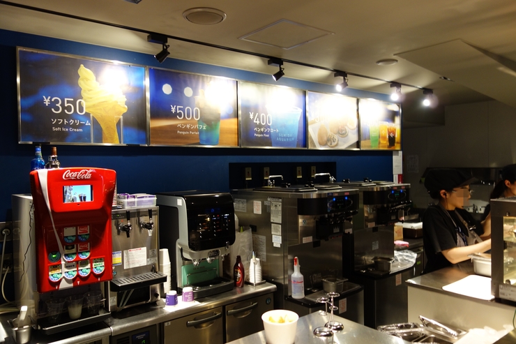 Penguin Cafe(ペンギンカフェ) すみだ水族館/カフェ~浅草をぶらぶら その22_a0287336_285779.jpg