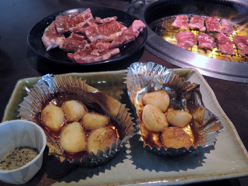 お疲れ様で、焼肉食べる、ニンニク食べる、宇都宮の宝島。_c0198267_13351415.jpg