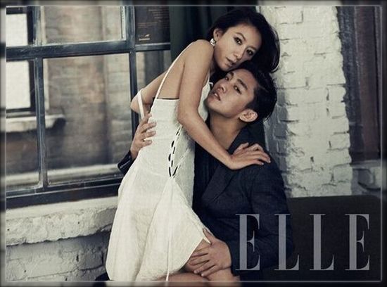 キム・ヒエ＆ユ・アイン、密着した姿が印象的なグラビア“禁じられた愛