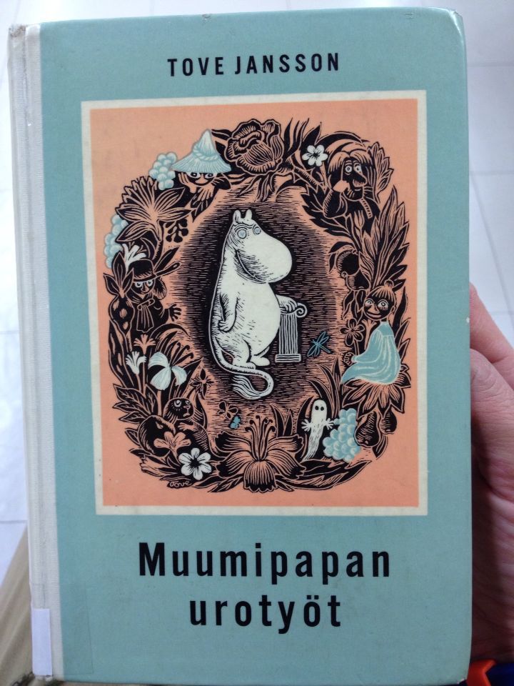 スウェーデン語とフィンランド語の「ムーミンパパの思い出」初版見つけた〜_d0093885_410874.jpg