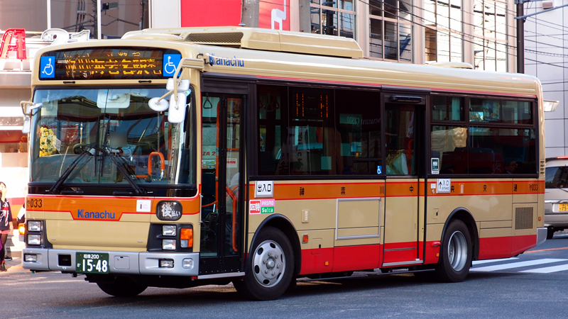 神奈川中央交通 Sdg Lr290j1 その2 研究所第二車庫