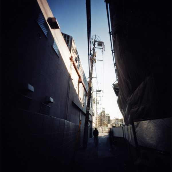 東横線　地下化切替工事直前の渋谷から代官山（２）　Pinhole Photography　_f0117059_1716386.jpg