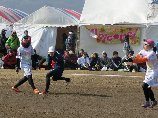 春一番の強風の中　富士川緑地で「アルティメット　ドリームカップ　2014」_f0141310_792950.jpg