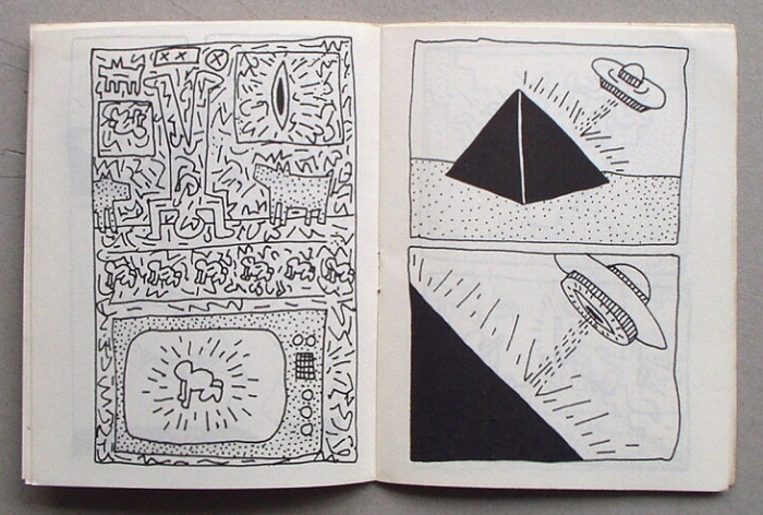 キース・ヘリングのアーティスト・ブック「Keith Haring」(1982 キース・ヘリングのアーティスト・ブック「Keith Haring」(1982