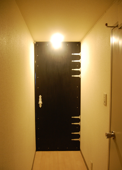 廊下にドアを付ける 2 Diyでミックスインテリア Mitune