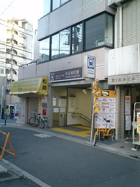 大江戸線牛込柳町_f0322193_11282330.jpg