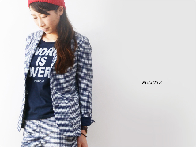 PULETTE [プレット] Seersucker Jacket [PL-JK0141] シアサッカージャケット LADY\'S_f0051306_18214271.jpg