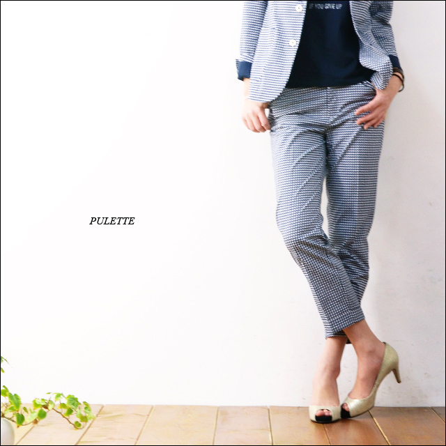 PULETTE [プレット] Seersucker Trousers [PL-PT0241] シアサッカートラウザーパンツ LADY\'S_f0051306_19174229.jpg