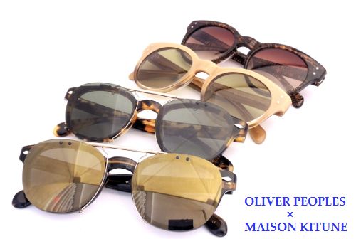 【OLIVER PEOPLES×MAISON KITUNE】 セカンドコレクション！！_d0089508_16111189.jpg