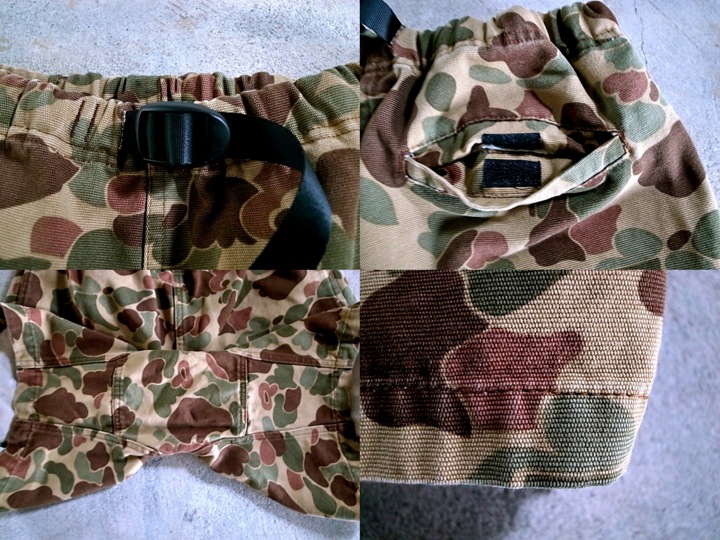 COOCHUCAMP HAPPY SHORTS Camo - クーチューキャンプ ハッピーショーツ（USED加工）　_c0224737_16432580.jpg