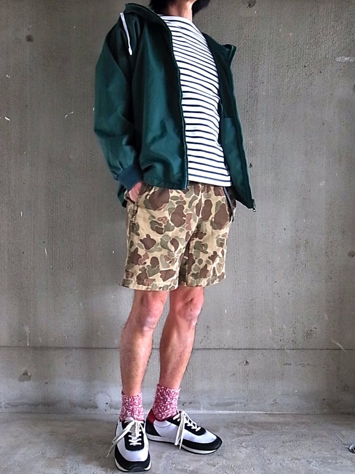 COOCHUCAMP HAPPY SHORTS Camo - クーチューキャンプ ハッピーショーツ（USED加工）　_c0224737_1643302.jpg