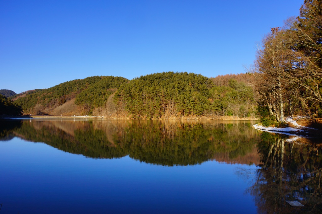 Reflection 長野県松本市 田溝池 Photo 行雲流水 Reflection 長野県松本市 田溝池 Photo 行雲流水