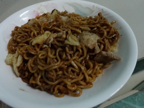 韓国 炸醤麺 （Chapaghetti）_a0002177_15322764.jpg