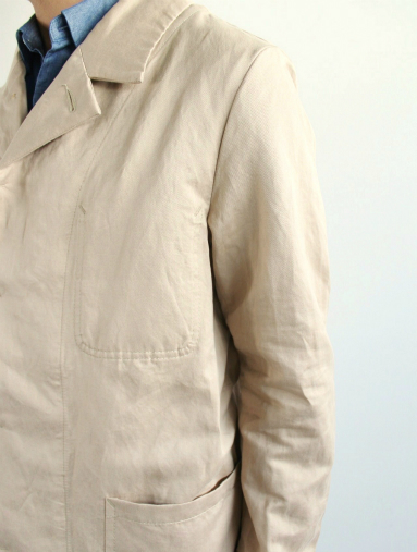 niuhans　Work Coat / Beige_b0139281_13282455.jpg