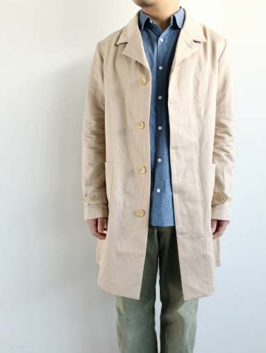 niuhans　Work Coat / Beige_b0139281_13283843.jpg