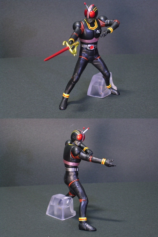 今日届いたHGシリーズ 仮面ライダーBLACK&BLACK RX 最終決戦セット