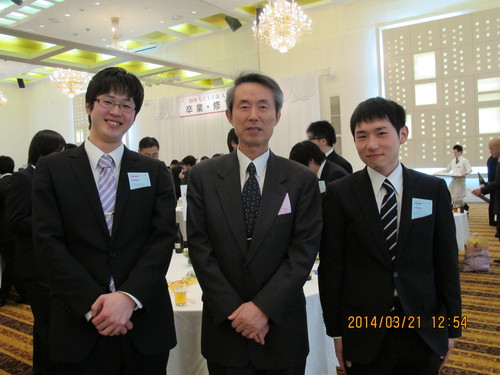 平成２５年度　学位記授与式祝賀会　（６）_c0075701_1510433.jpg