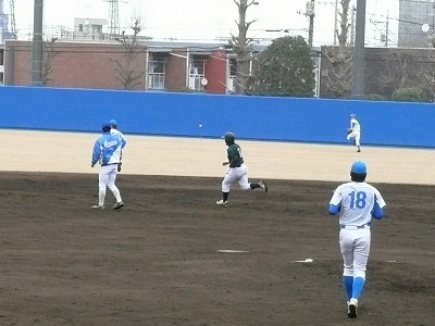 JR東日本東北対青学大　３月２１日　オープン戦　前半_b0166128_1812742.jpg