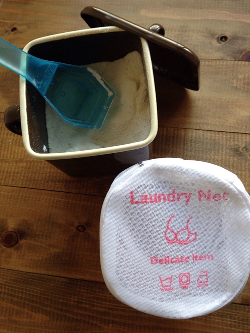 ランドリーネットで溶け残り対策 100yen Zakka ランドリーネットで溶け残り対策 100yen Zakka