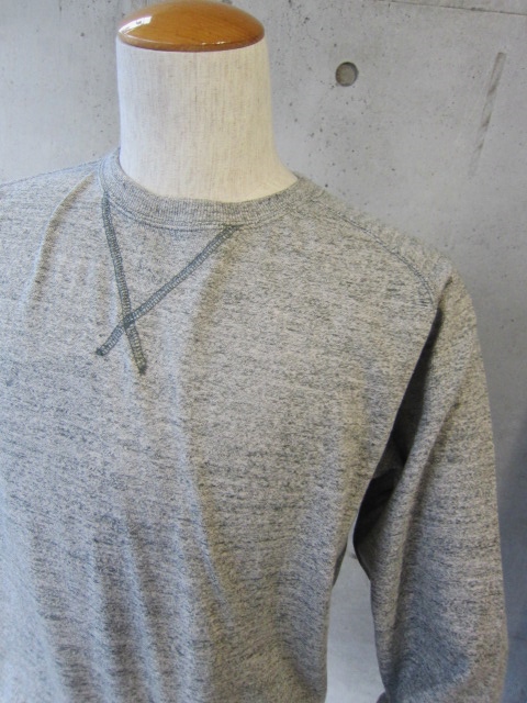 SOUND MAN ・・・ CRUE 杢メランジSWEAT (Bowery)入荷してます!♪!_d0152280_19201953.jpg