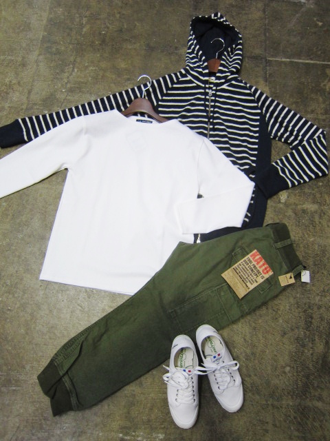 SOUND MAN ・・・ CRUE 杢メランジSWEAT (Bowery)入荷してます!♪!_d0152280_2081333.jpg