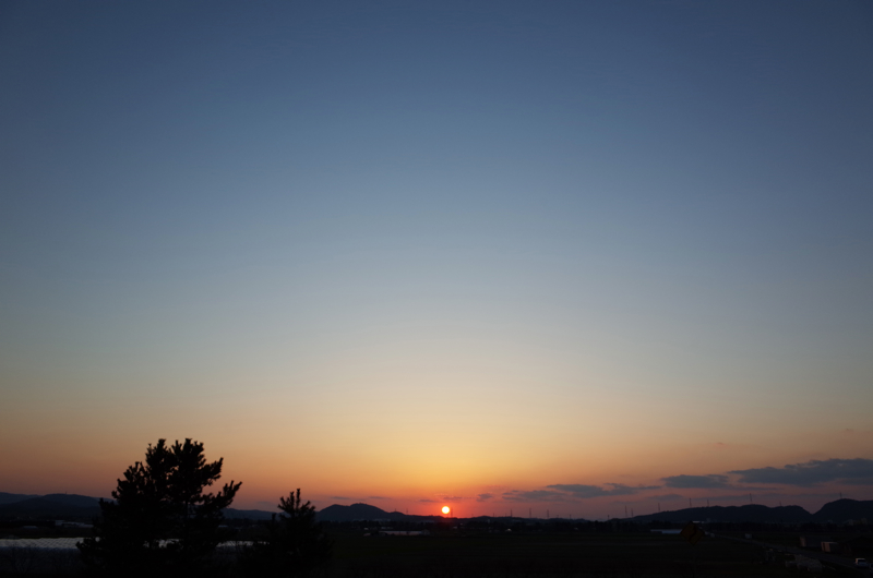 紅梅の空　彼岸_f0169147_845731.jpg